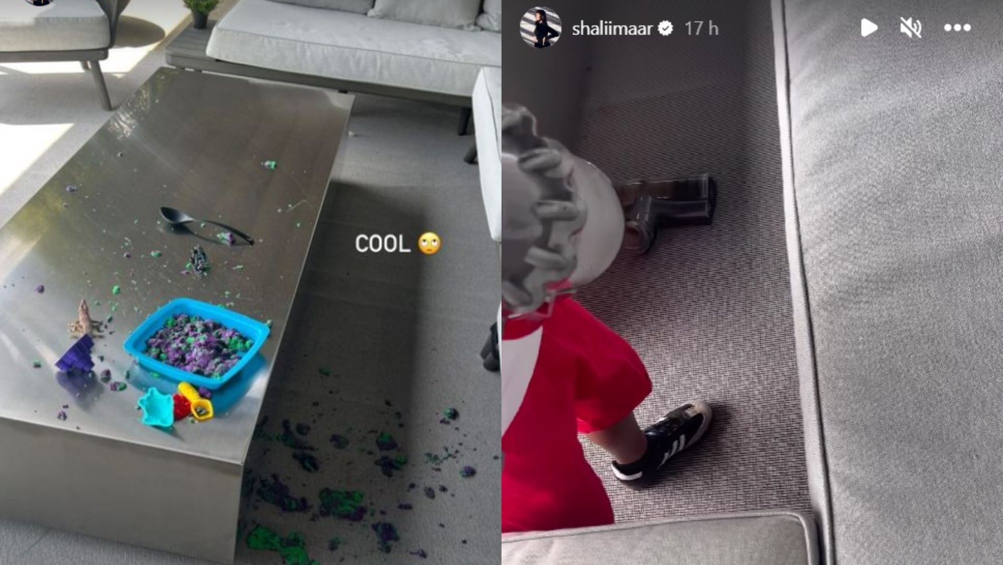 Shalimar Heppner castiga a su hijo Shalimar Heppner castiga a su hijo