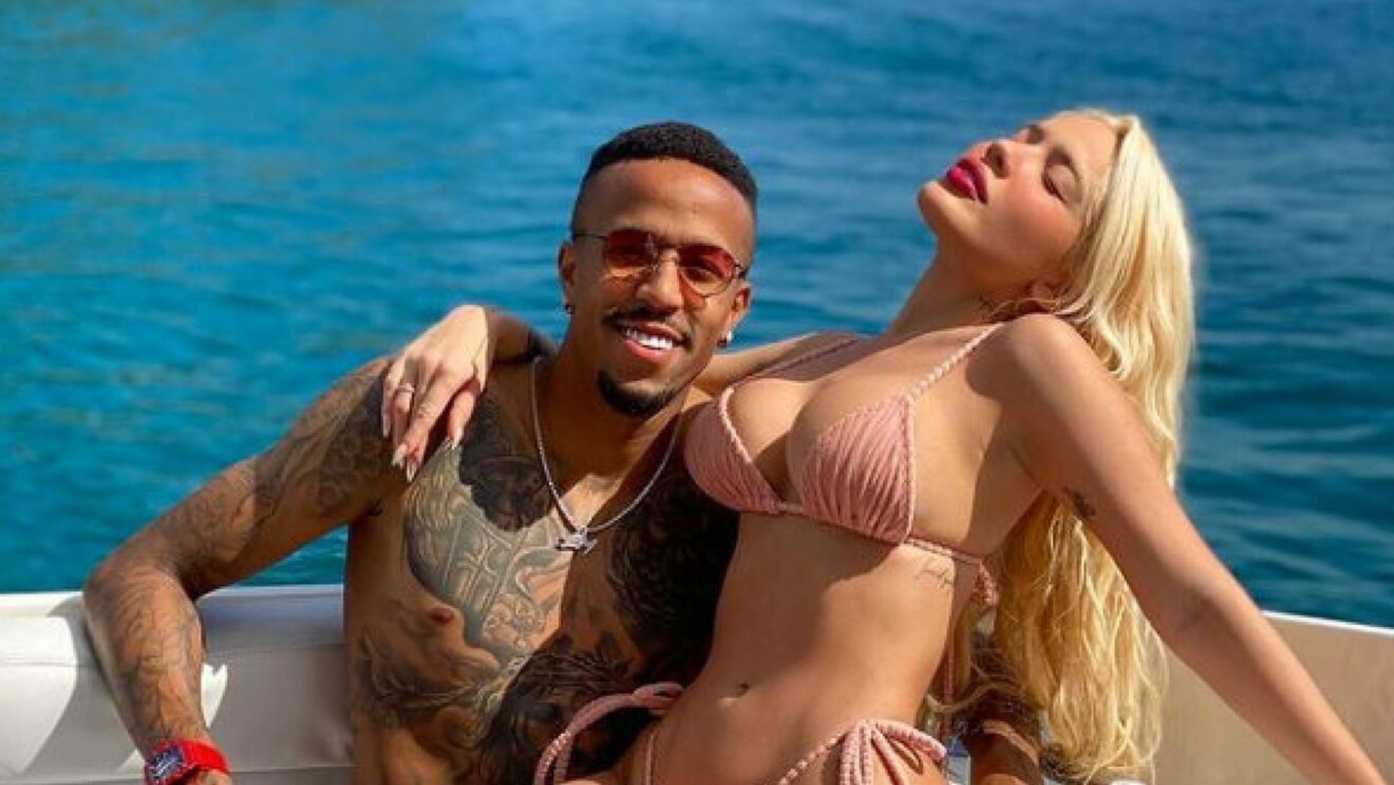 Karoline Lima y Eder Militao