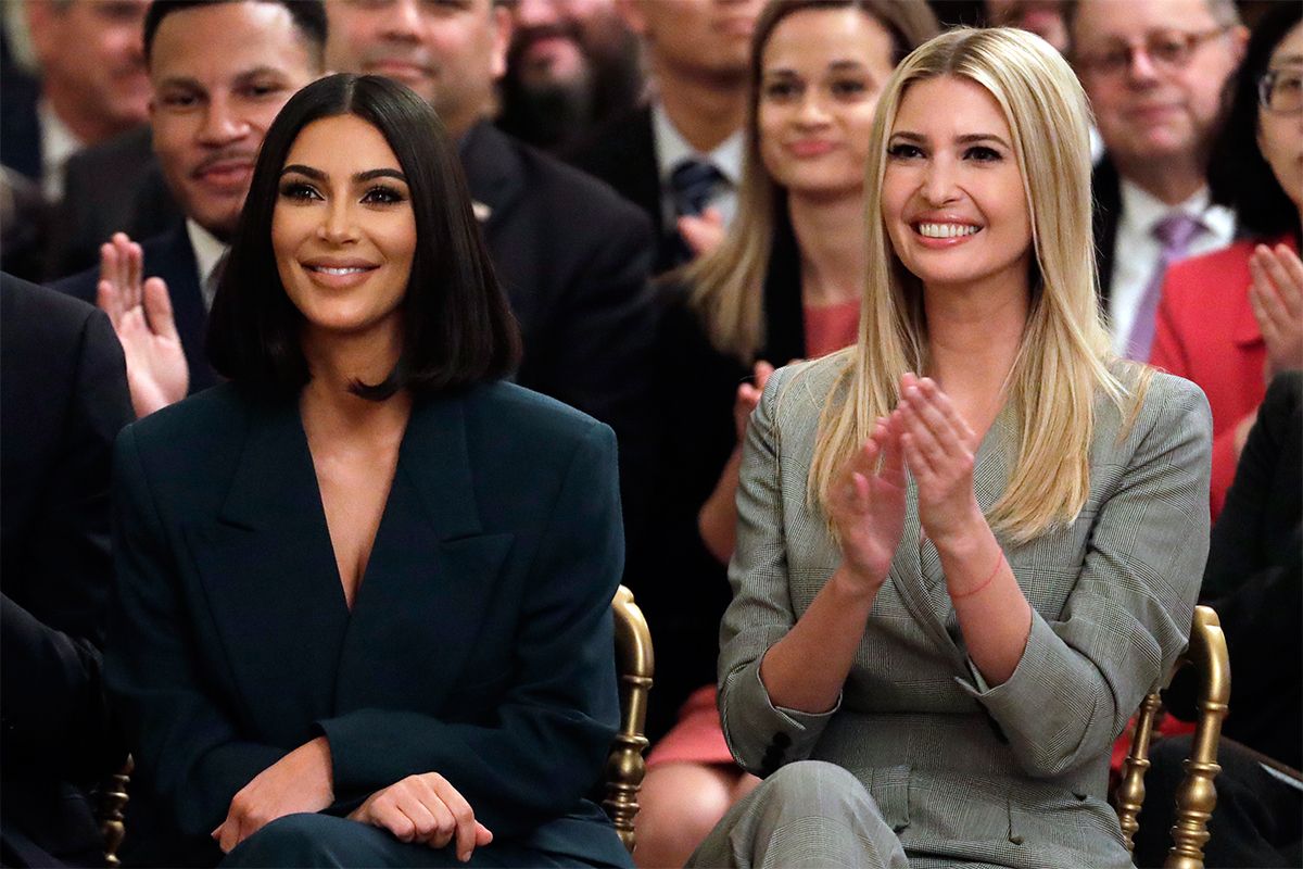 Kim Kardashian e Ivanka Trump