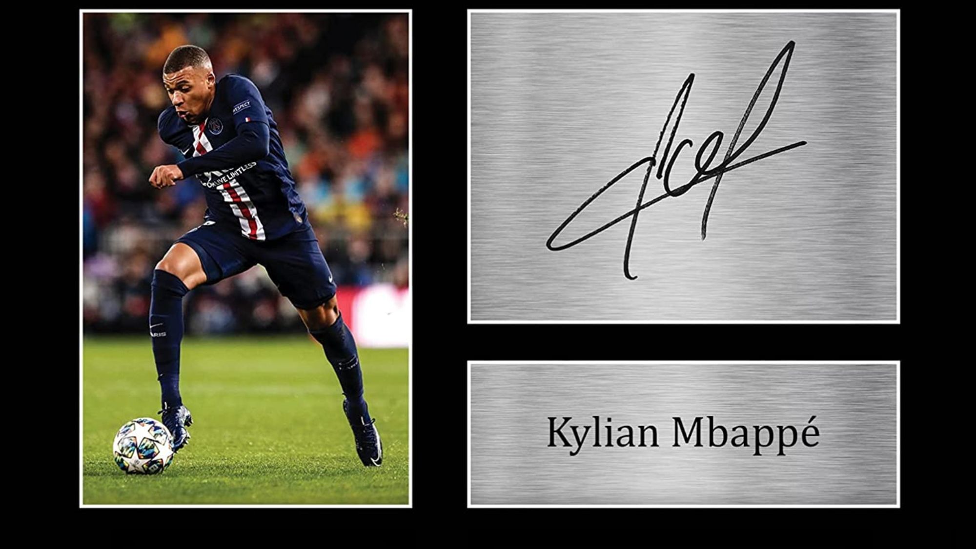 Autógrafo Mbappe