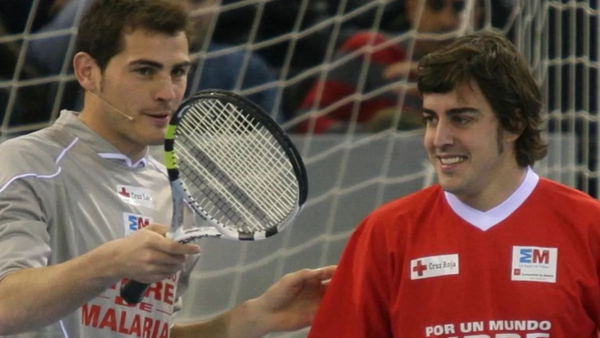 Iker Casillas y Fernando Alonso