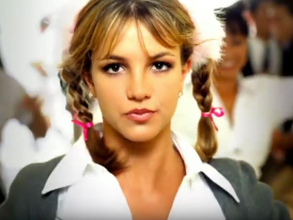Britney Spears en un videoclip