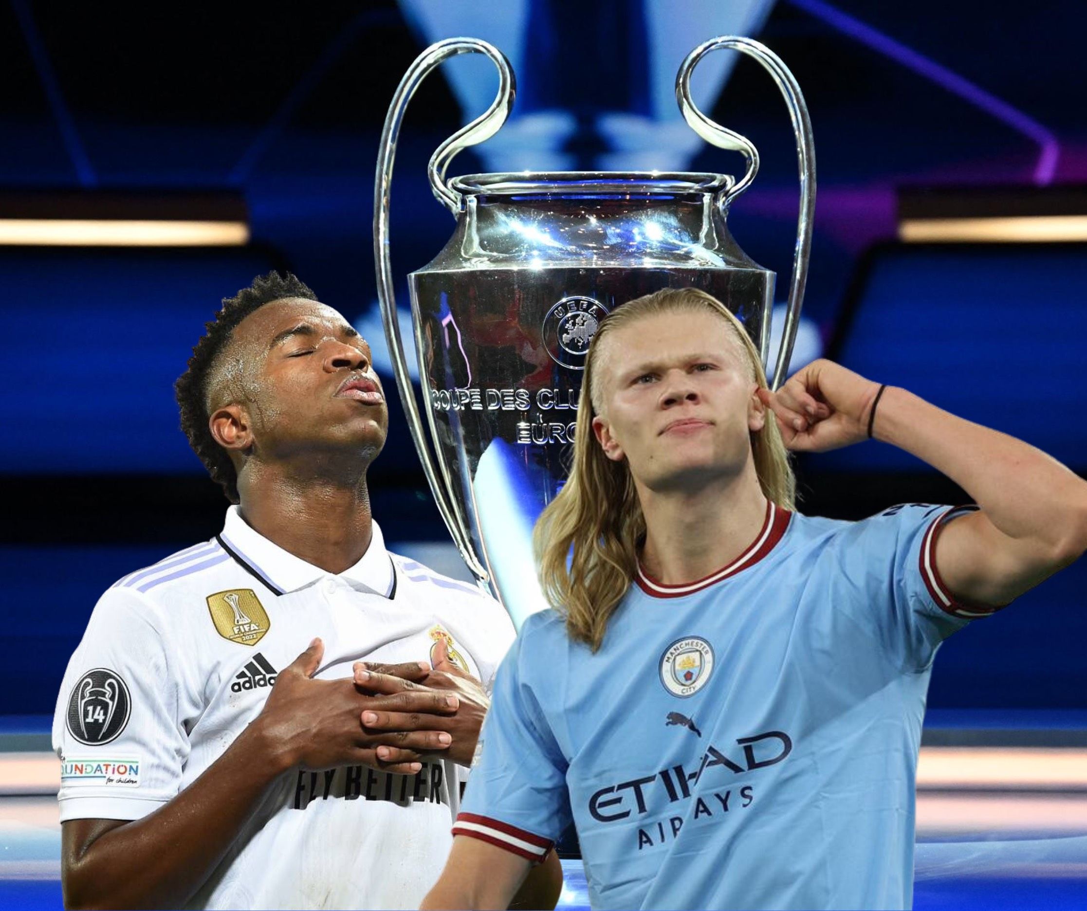 Vinicius y Haaland se jugarán algo más que las semifinales de la Champions