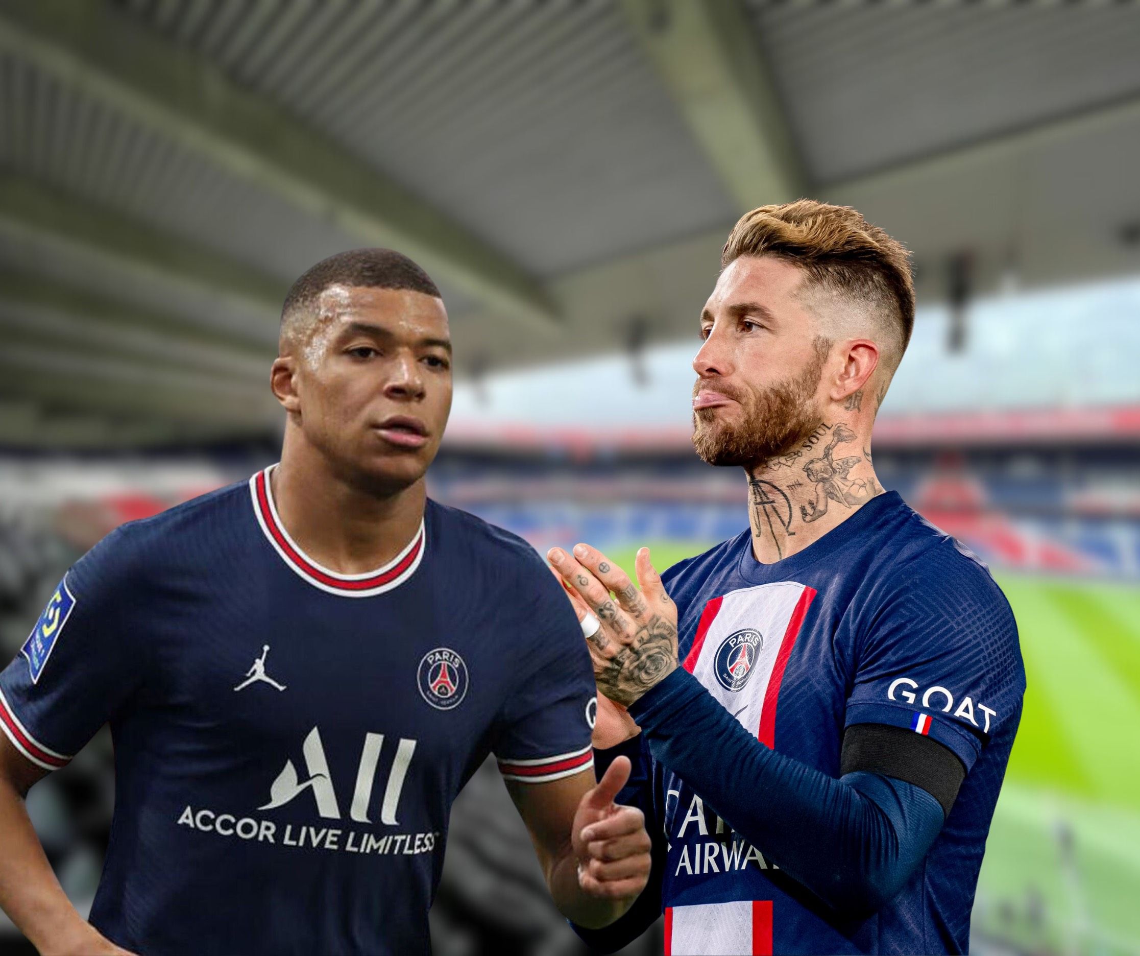 Mbappé y Ramos se lanzan halagos con su futuro en el aire Es una indirecta