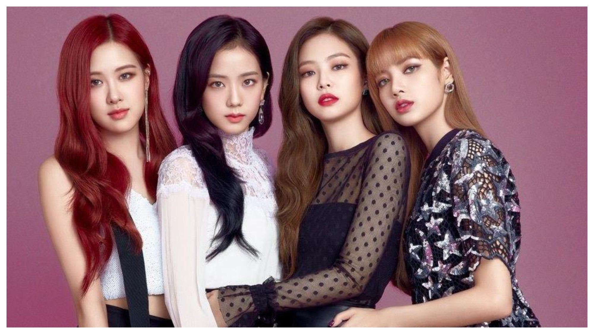 Blackpink durante una sesión de fotos