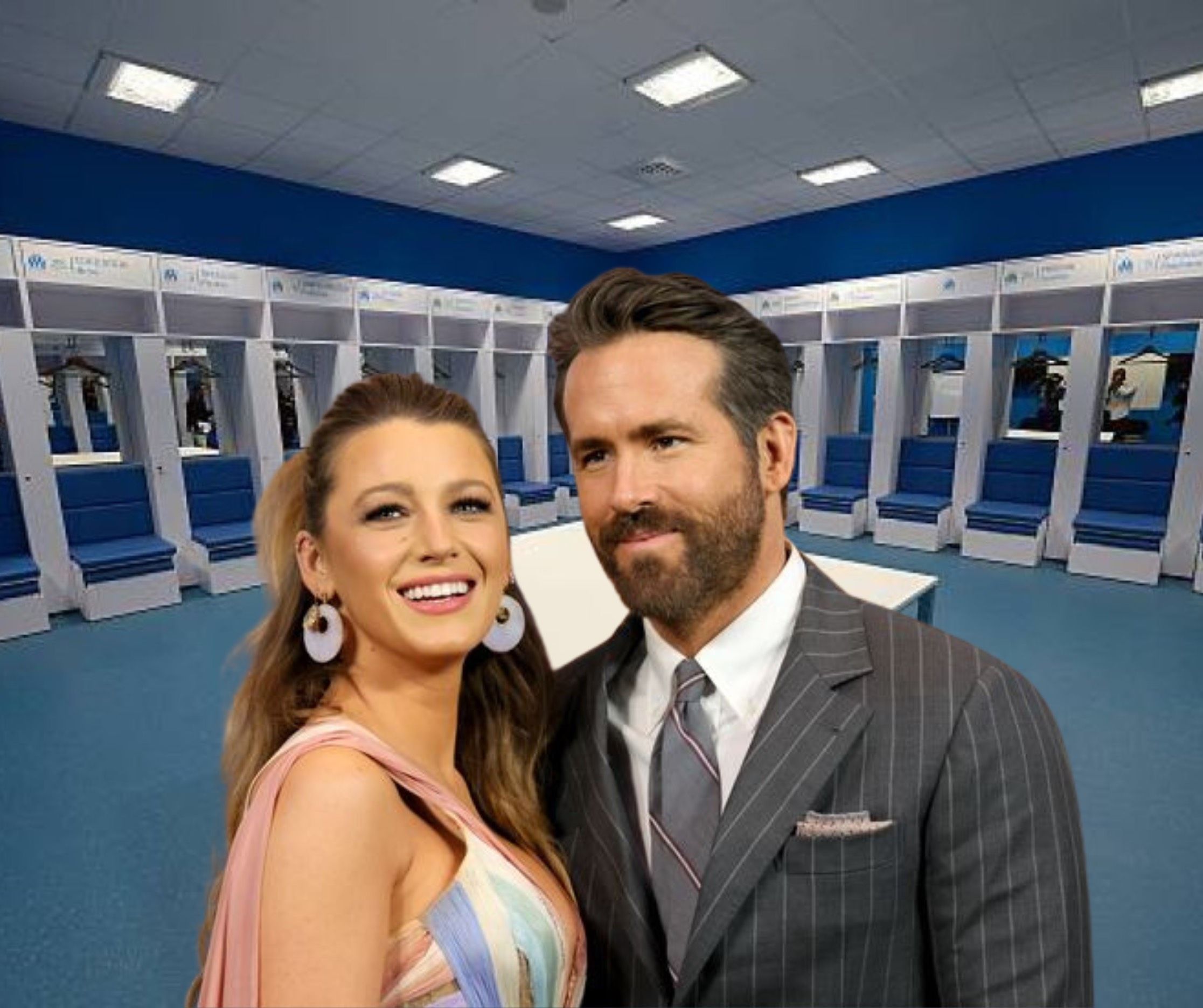 Ryan Reynolds tuvo problemas en el vestuario de su propio equipo por su mujer Ryan Reynolds tuvo problemas en el vestuario de su propio equipo por su mujer