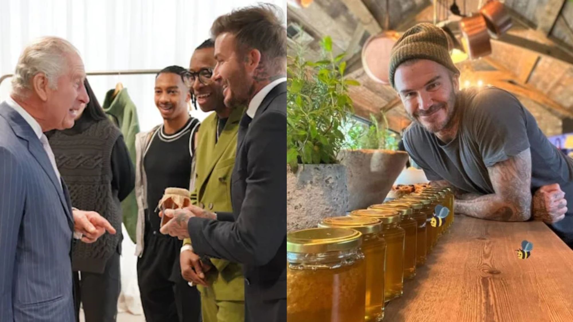 David Beckham y su afición a la miel