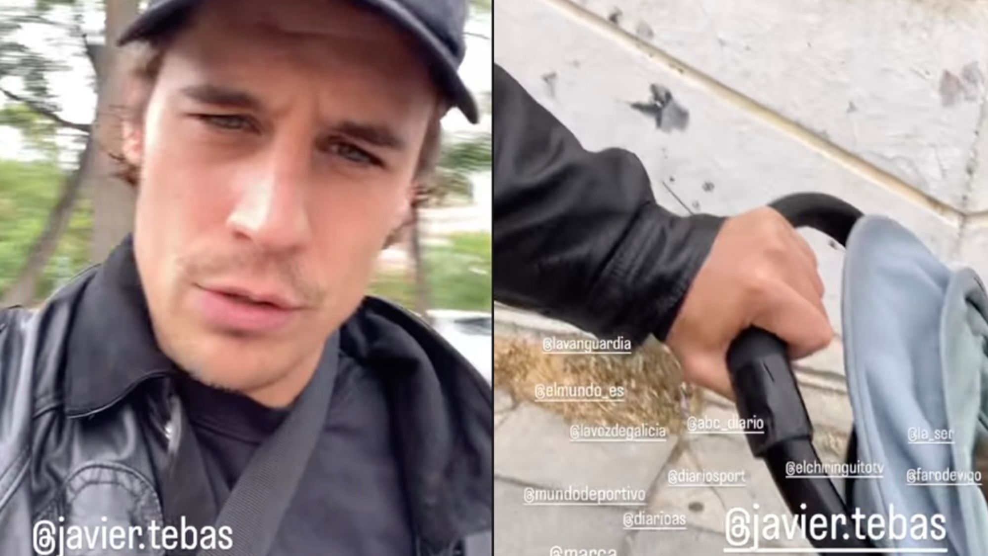 Captura del vídeo de Martiño Rivas Captura del vídeo de Martiño Rivas