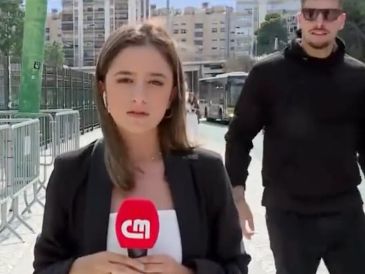 Una periodista deportiva denuncia lo que vivió en pleno directo Acabé temblando