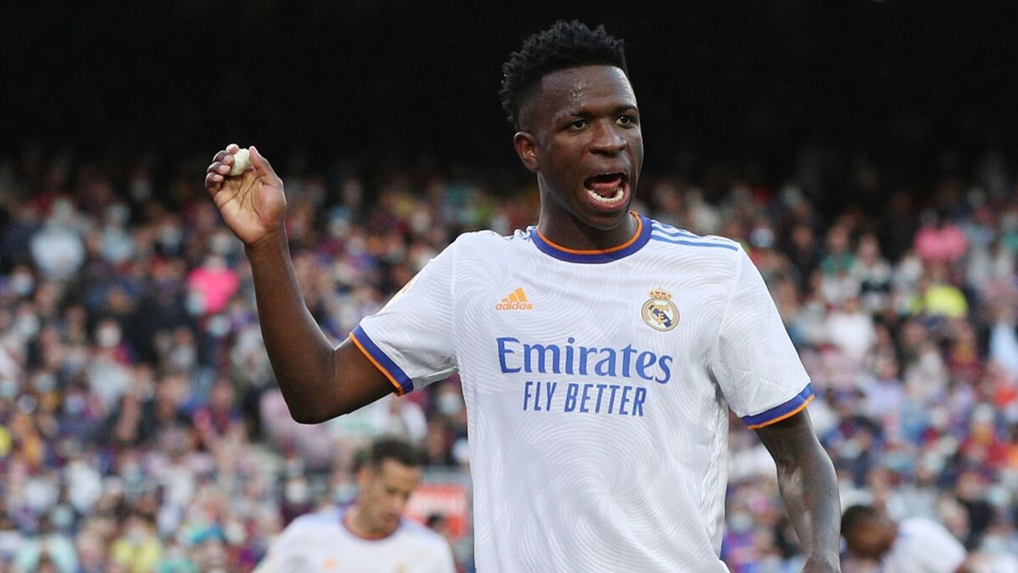 Así se vivió el homenaje del Bernabéu a Vinicius: sobrecogedor