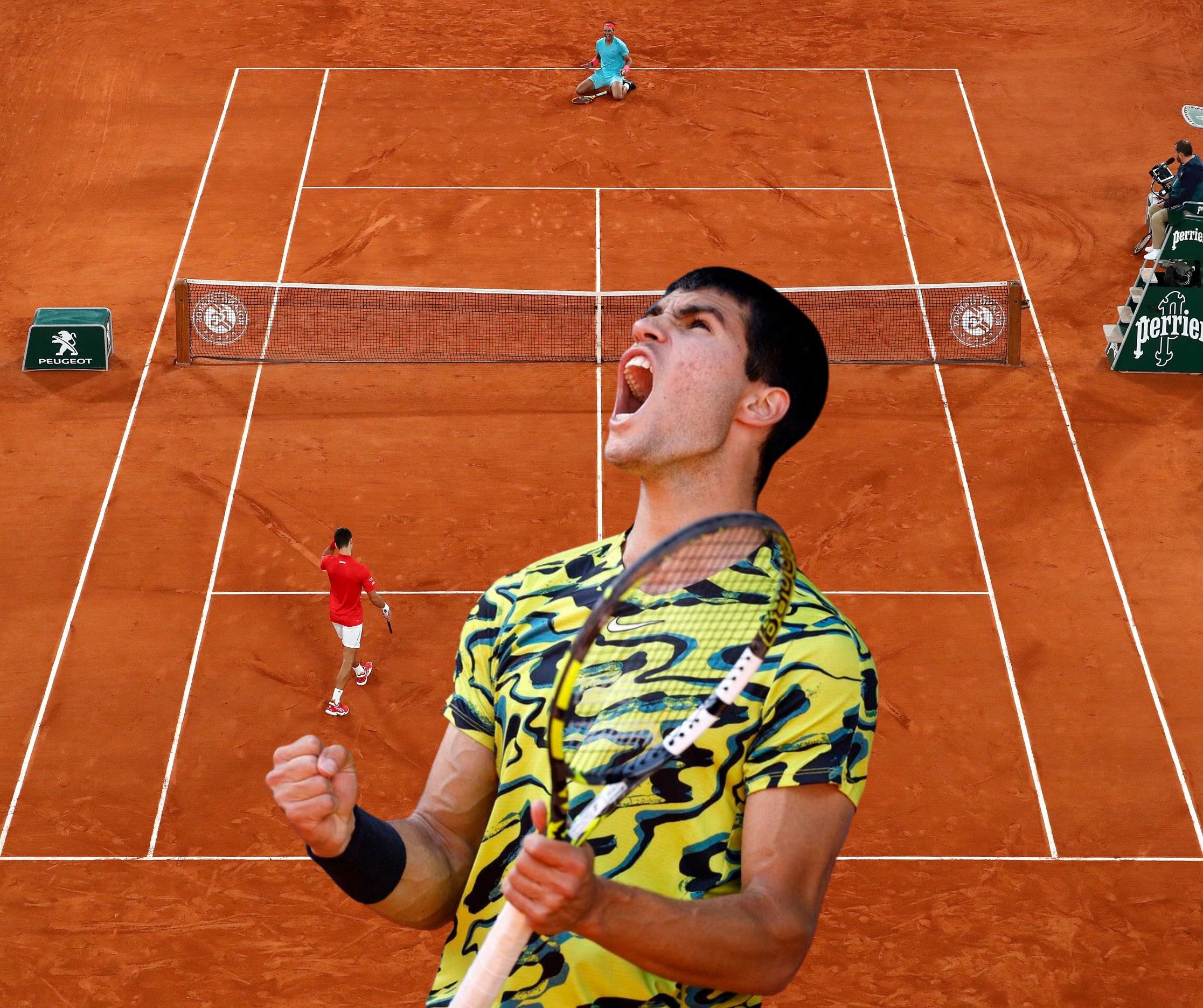 Carlos Alcaraz a la conquista de Roland Garros estas son las asombrosas cifras del torneo