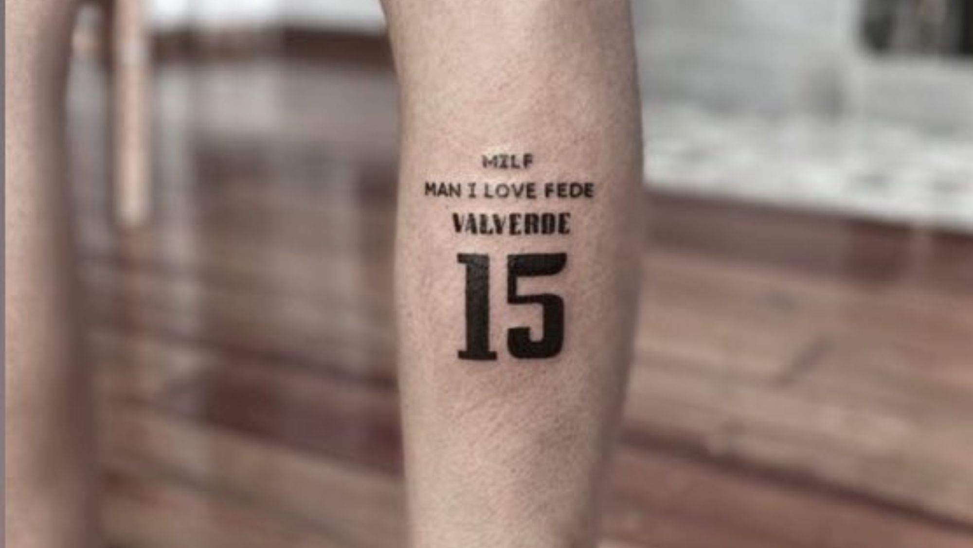 Tatuaje fan de Fede Valverde