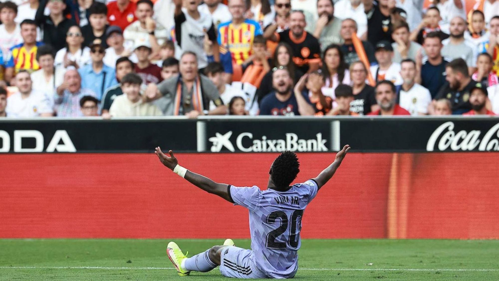 Vinicius Jr. en Mestalla