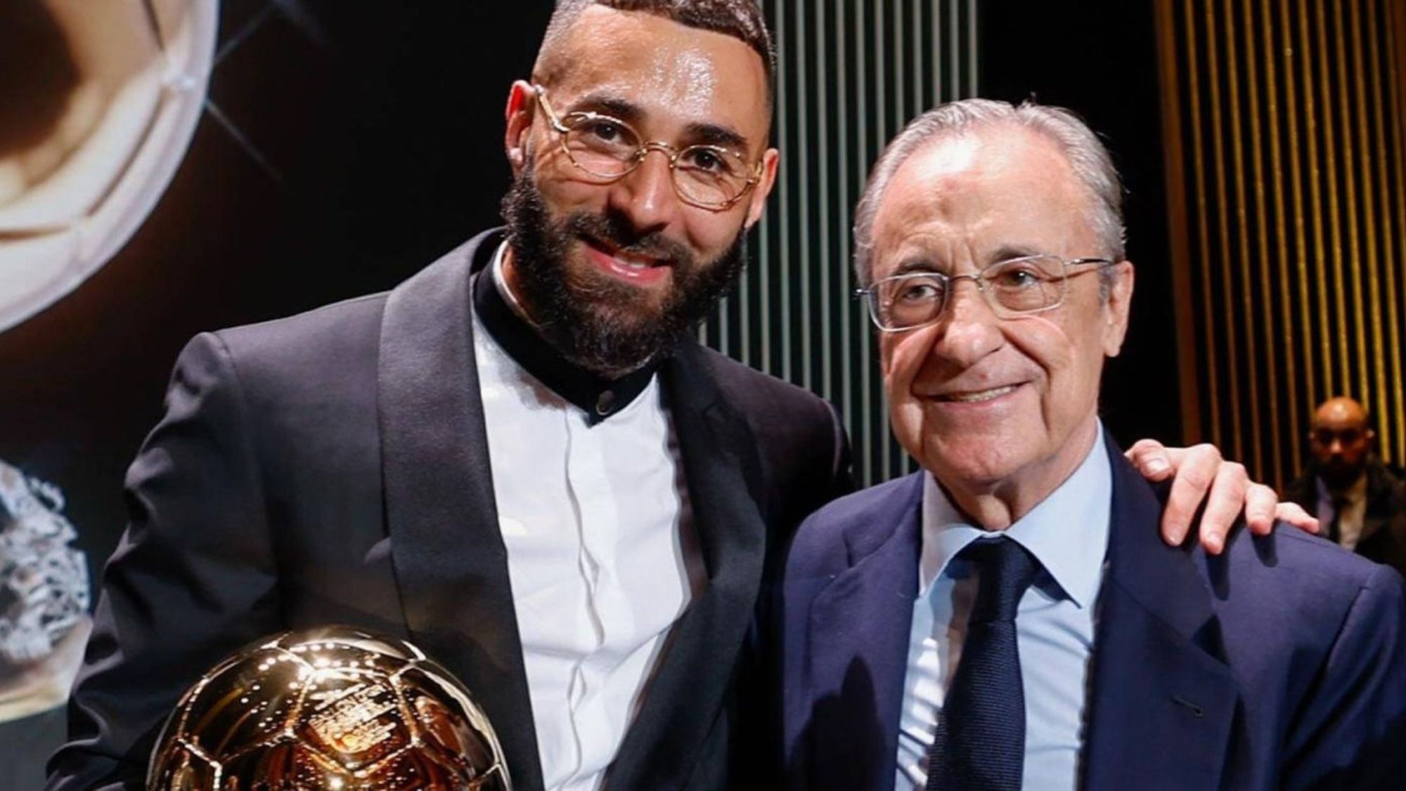 Florentino Pérez y Karim Benzema