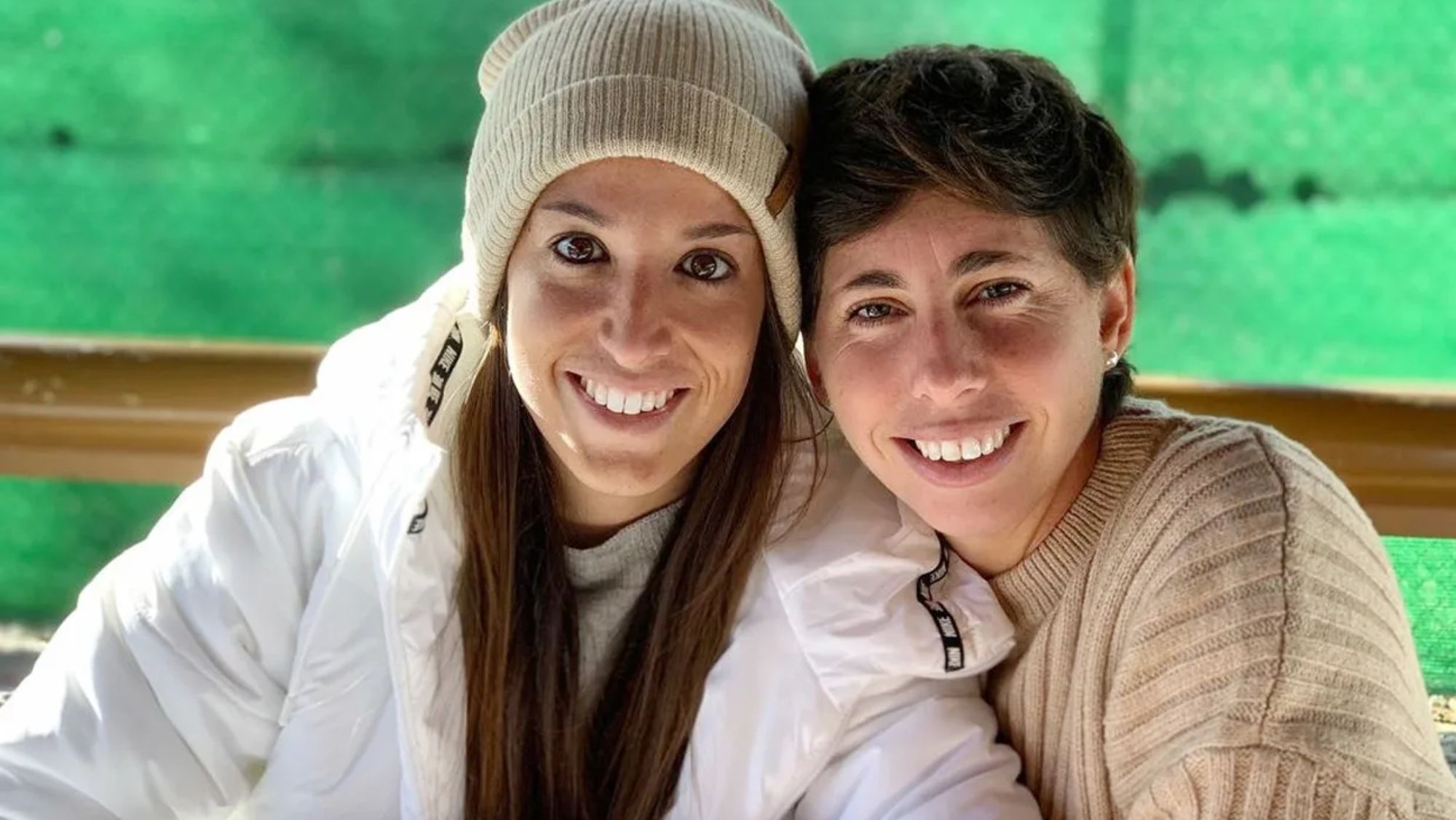 Carla Suárez y su pareja Olga García