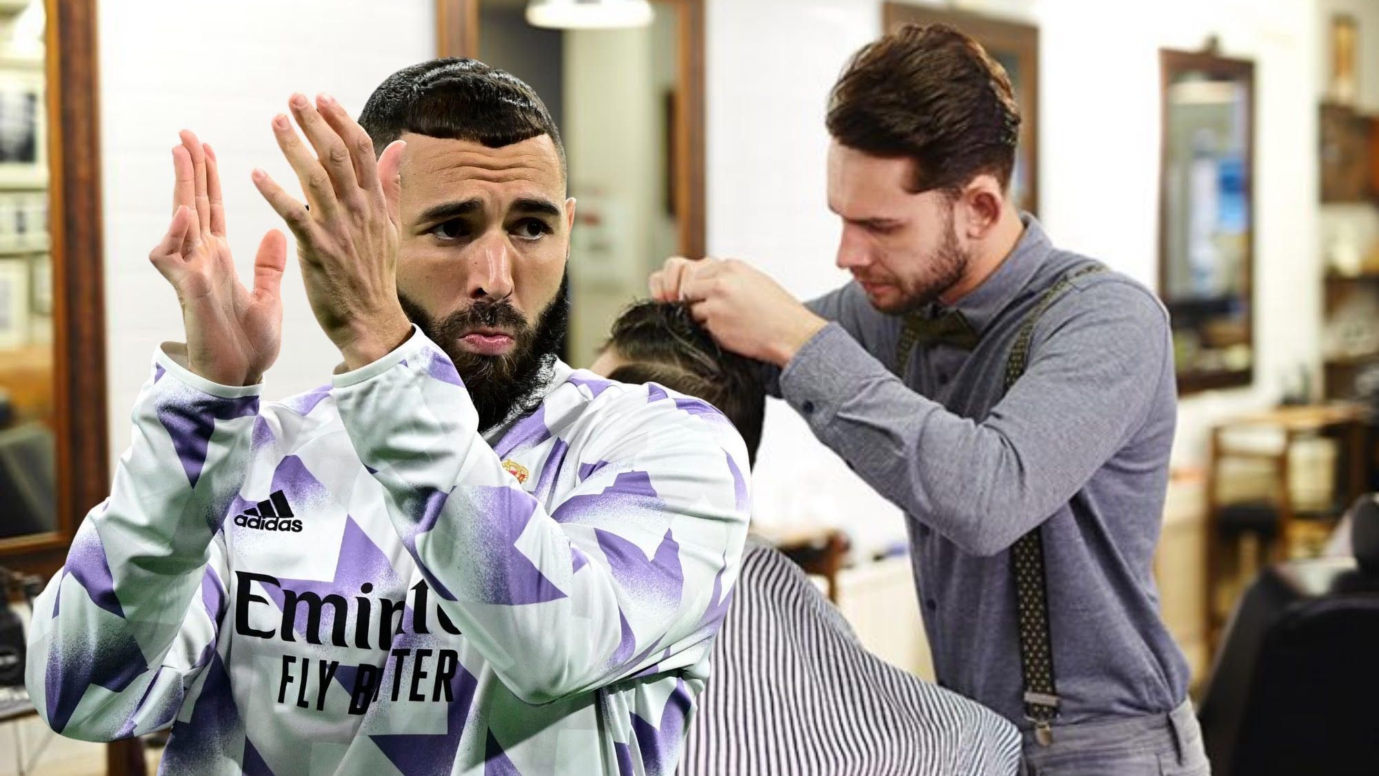 El peluquero de Benzema sorprende con su último acto