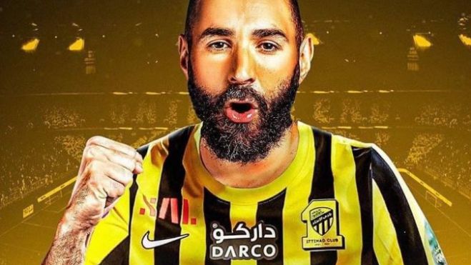 Karim Benzema ficha por el Al Ittihad