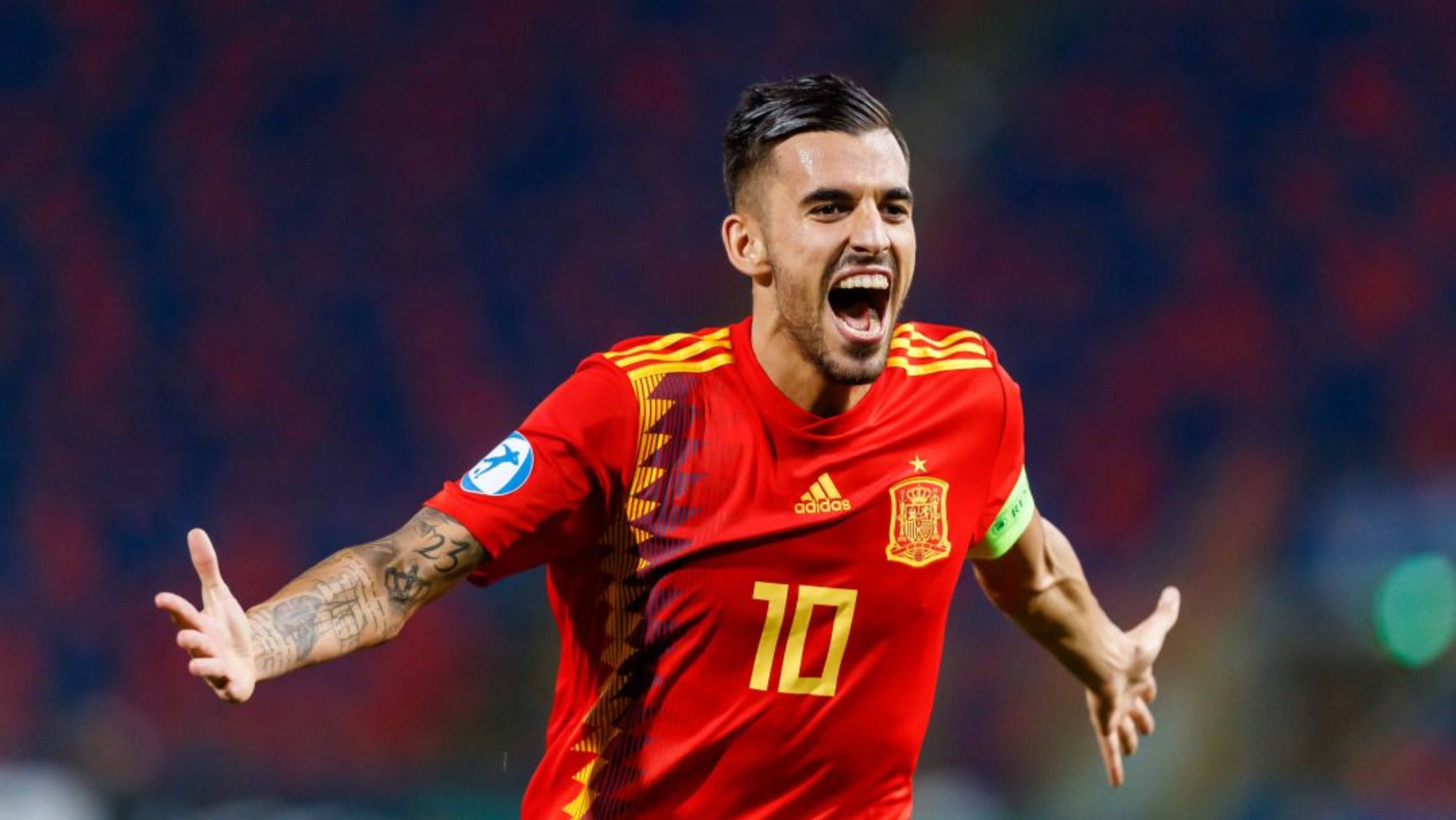 Dani Ceballos publica una foto en su Instagram con un corazón verde