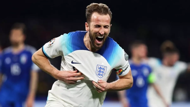 Harry Kane con Ingalterra Harry Kane con Ingalterra