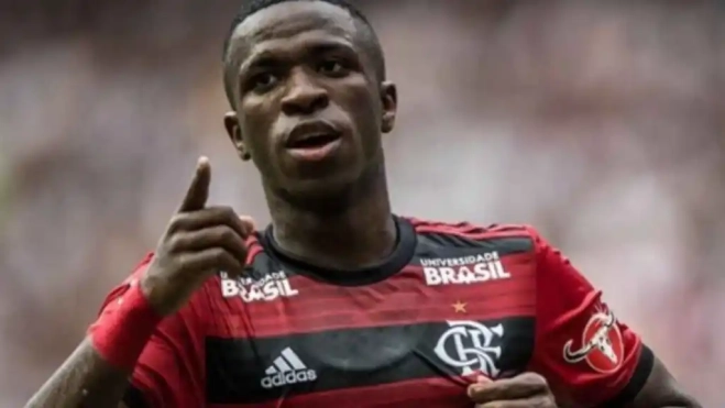 Vinicius con el Flamengo