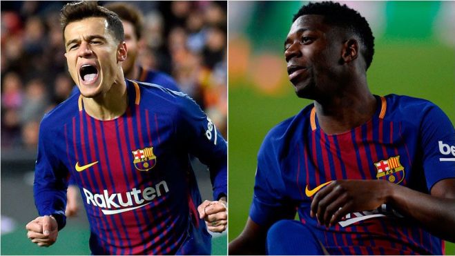 Coutinho y Dembele Coutinho y Dembele