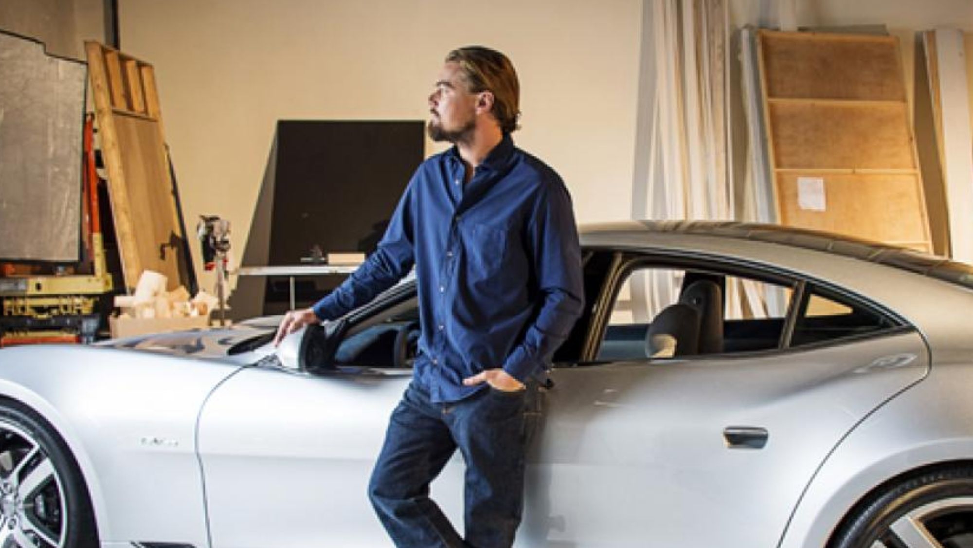 El coche de Leonardo DiCaprio