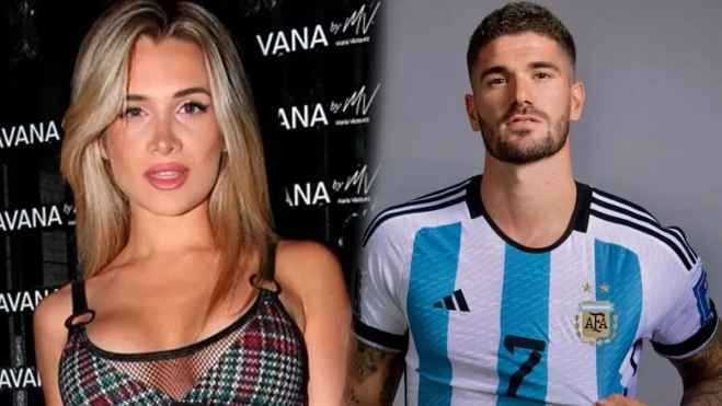 A la ex de De Paul parece que le gusta el rojo y el blanco Tiene una relación con otro 'colchonero' A la ex de De Paul parece que le gusta el rojo y el blanco Tiene una relación con otro 'colchonero'