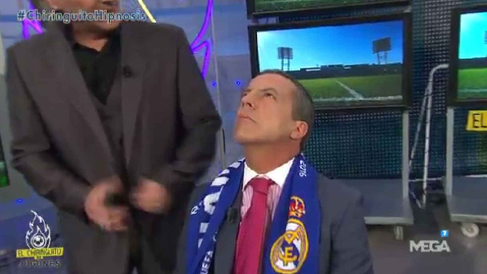 Cristóbal Soria hipnotizado Cristóbal Soria hipnotizado