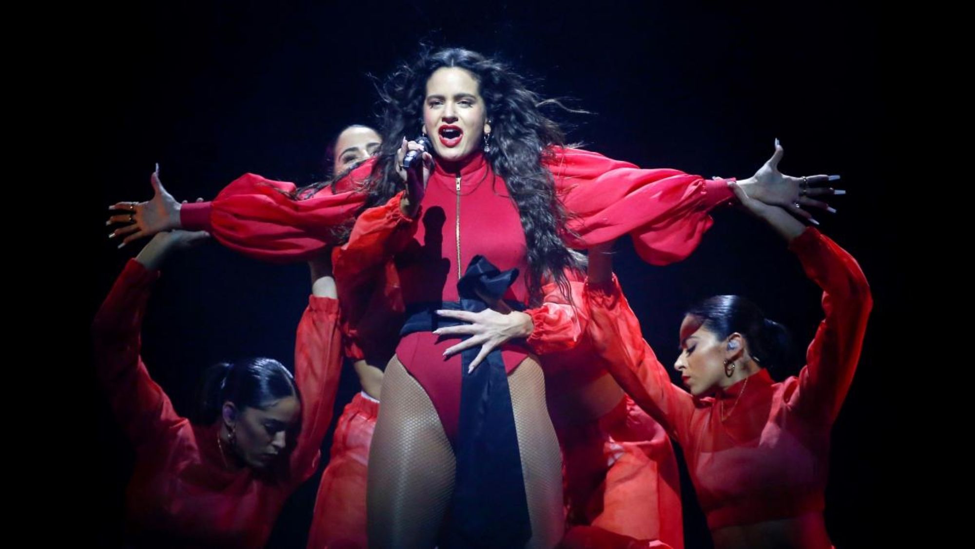 La Rosalía en concierto La Rosalía en concierto