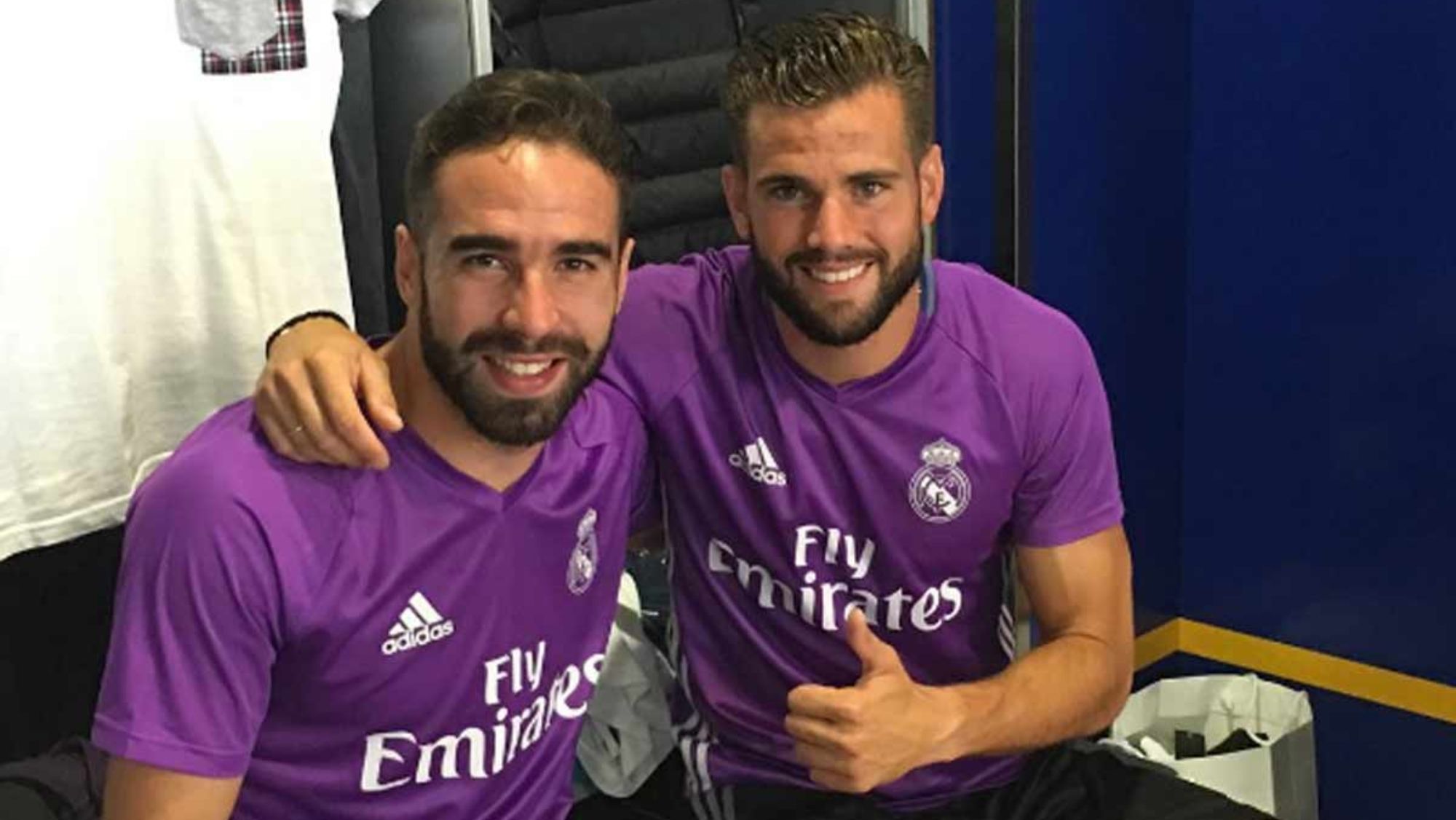 Dani Carvajal y Nacho Fernández