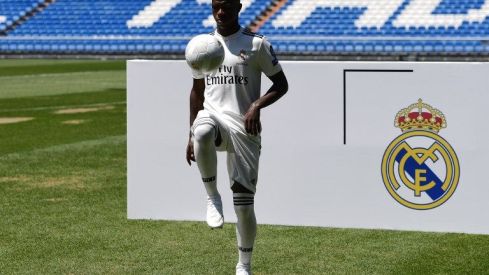 Presentación de Vinicius Júnior con el Real Madrid