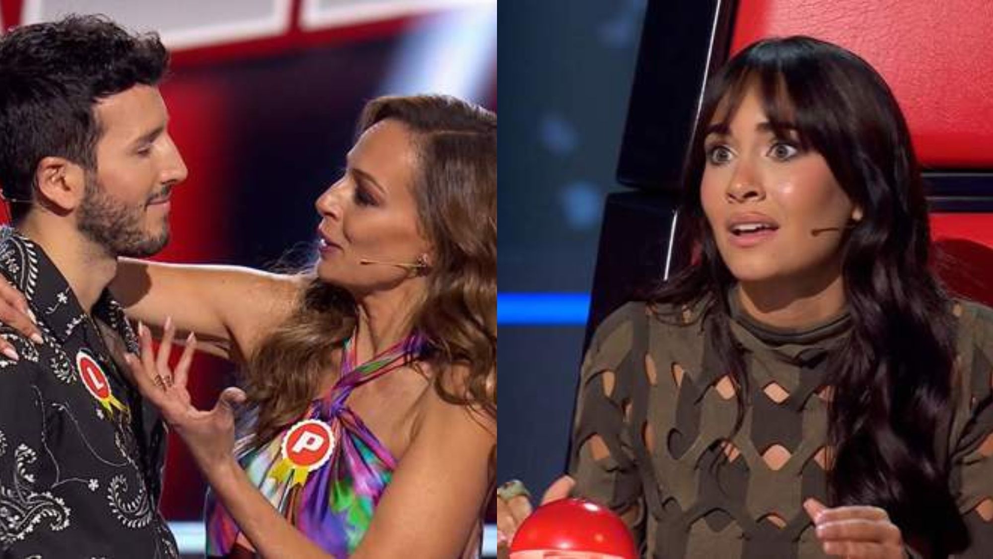 El momento de celos entre Aitana y Yatra en La Voz Kids El momento de celos entre Aitana y Yatra en La Voz Kids