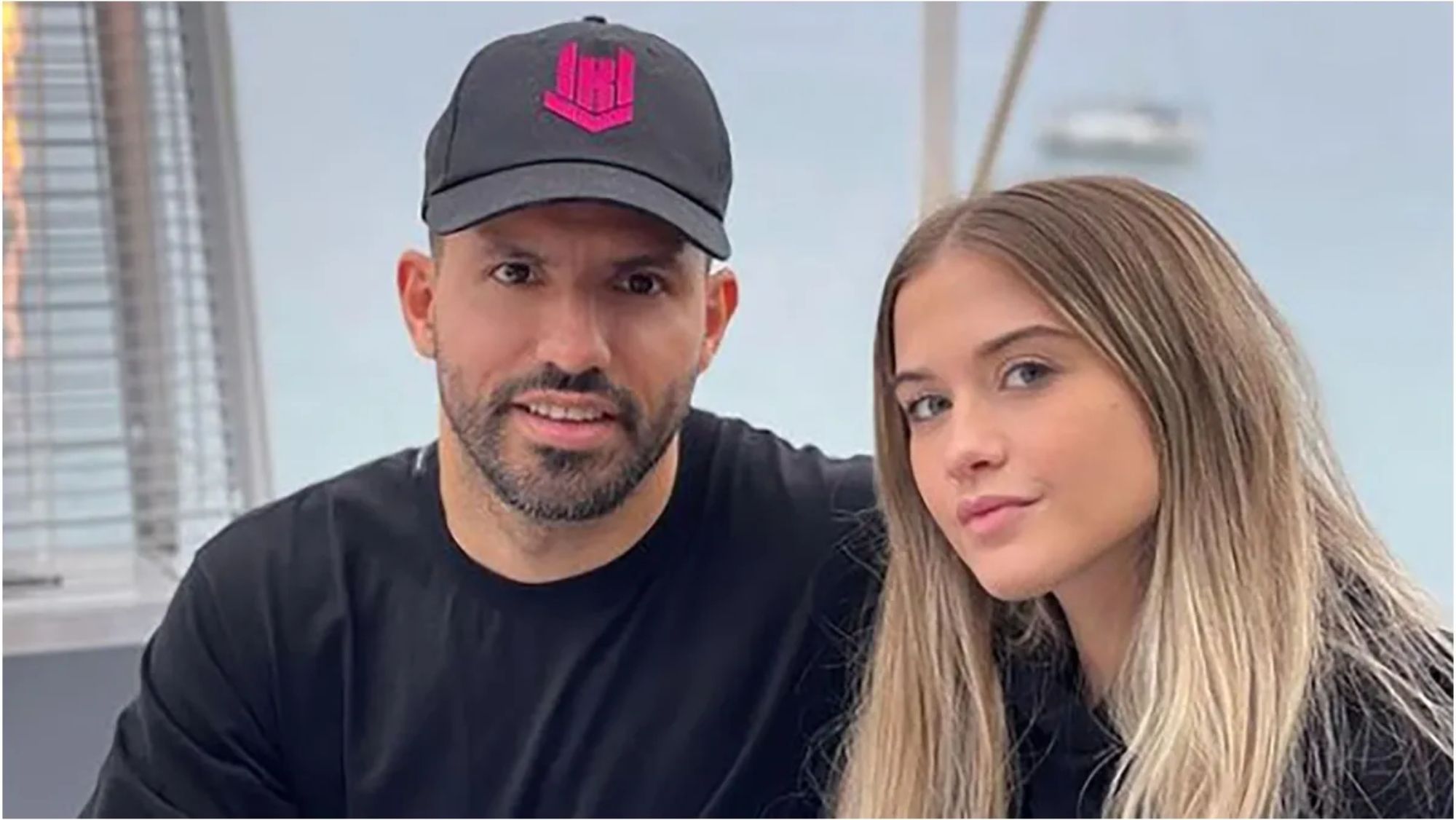 Kun Agüero y Sofía Calzetti Kun Agüero y Sofía Calzetti