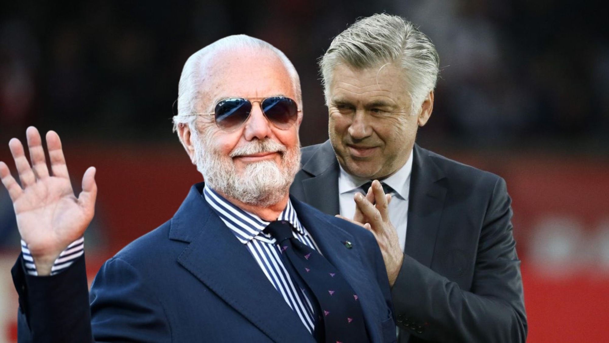 De Laurentiis, presidente del Nápoles, ha llamado personalmente a Carlo Ancelotti el italiano, sorprendido con su exjefe
