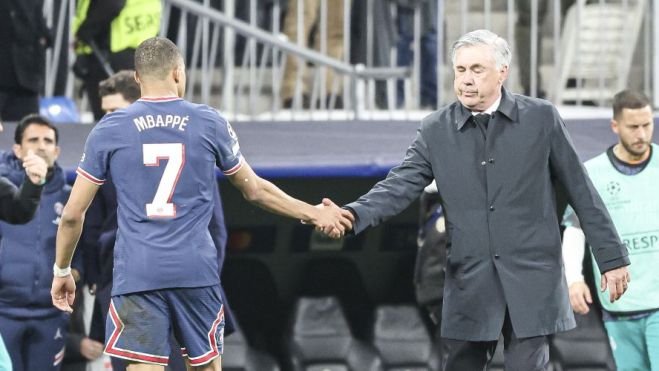 Mbappé y Ancelotti podrían encontrarse de nuevo Mbappé y Ancelotti podrían encontrarse de nuevo