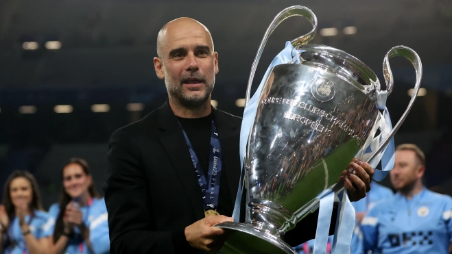 Josep Guardiola y la Champions League