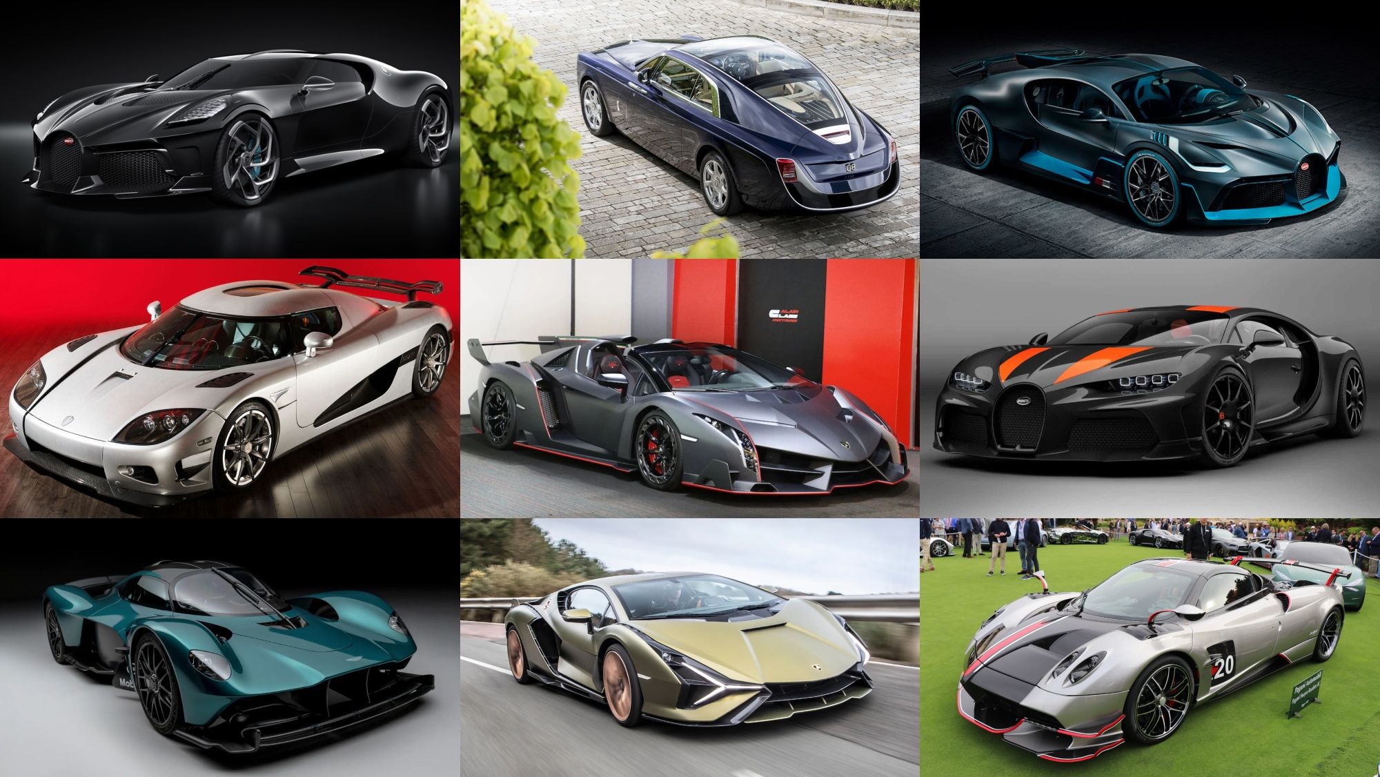 Algunos de los coches más caros del mundo