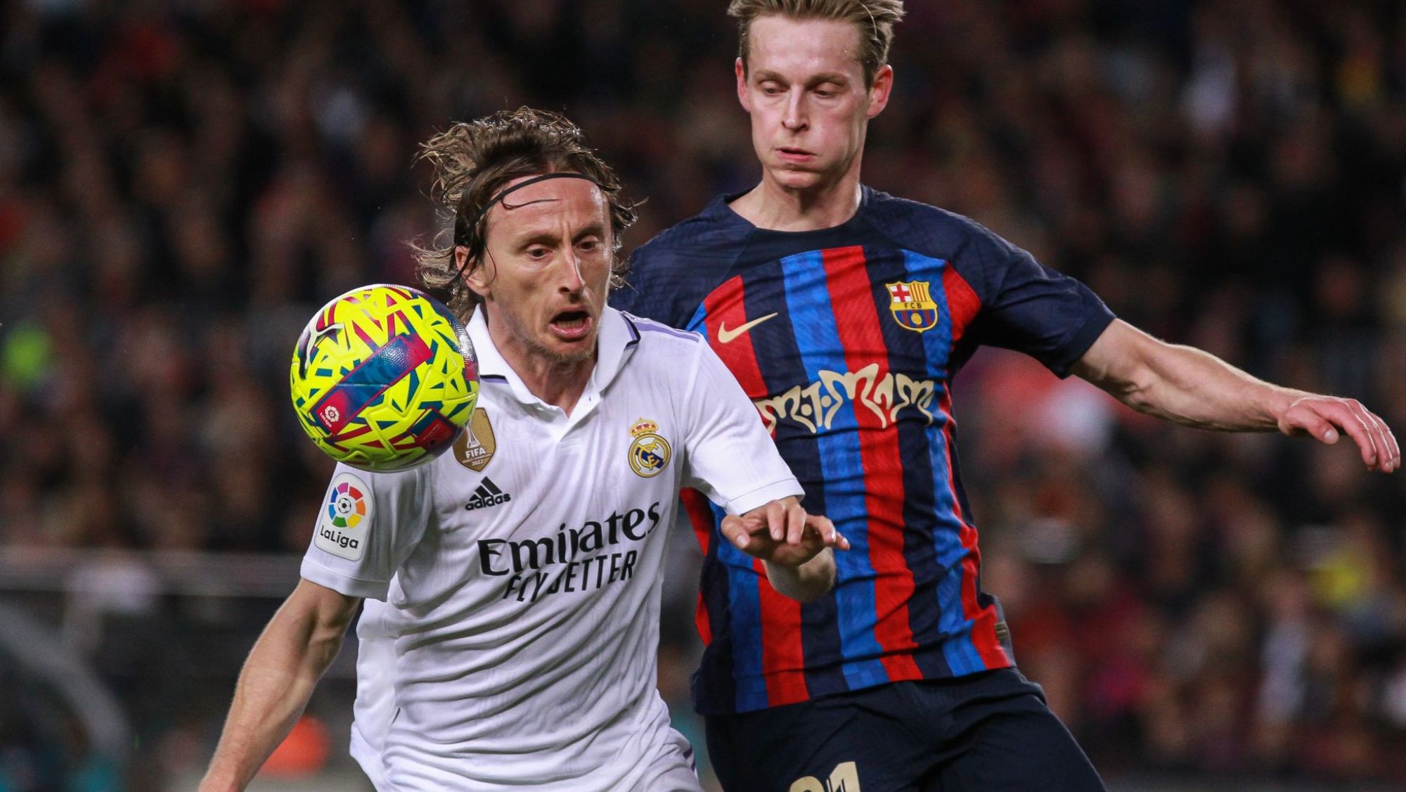 Luka Modric y Frenkie de Jong Luka Modric y Frenkie de Jong