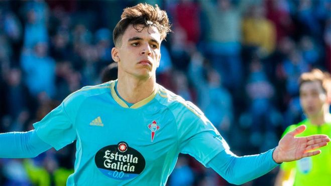 Gabri Veiga con el Celta de Vigo