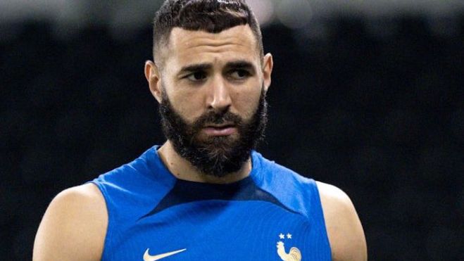 Karim Benzema con Francia