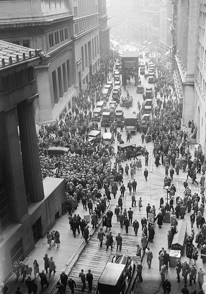 Caída de la bolsa de Nueva York en 1929