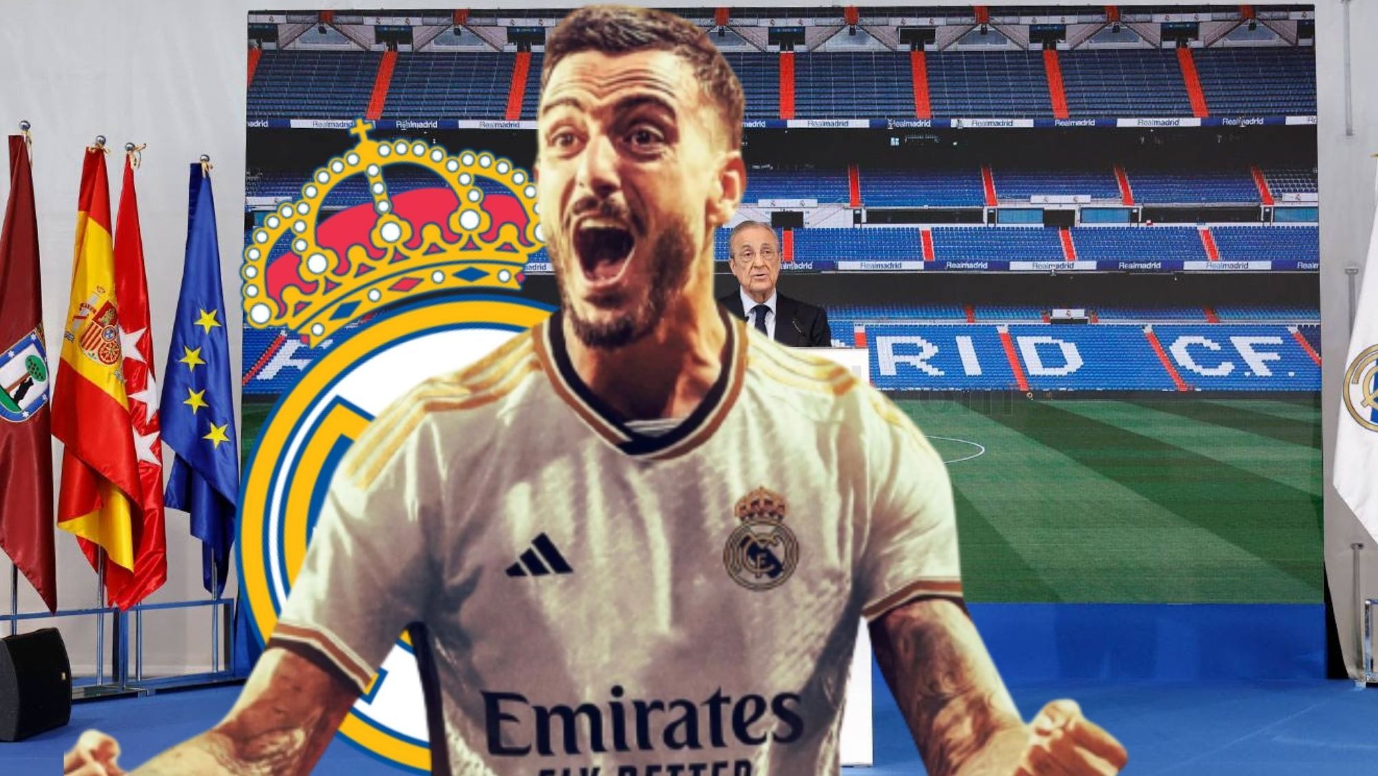 Joselu Mato nuevo fichaje del Real Madrid
