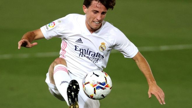 Álvaro Odriozola con el Real Madrid Álvaro Odriozola con el Real Madrid