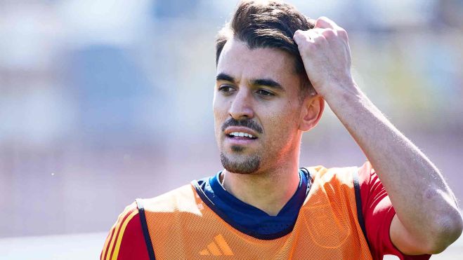 Dani Ceballos con la Selección Española de futbol