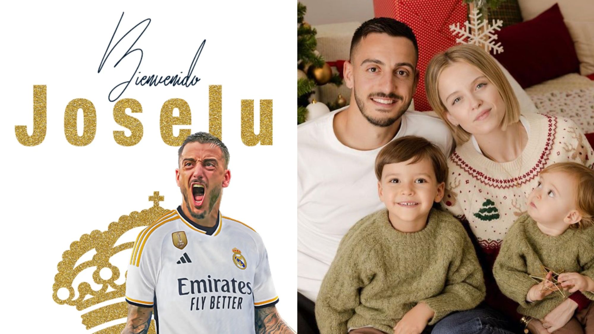 Joselu Mato el nuevo fichaje del Real Madrid y su familia Joselu Mato el nuevo fichaje del Real Madrid y su familia