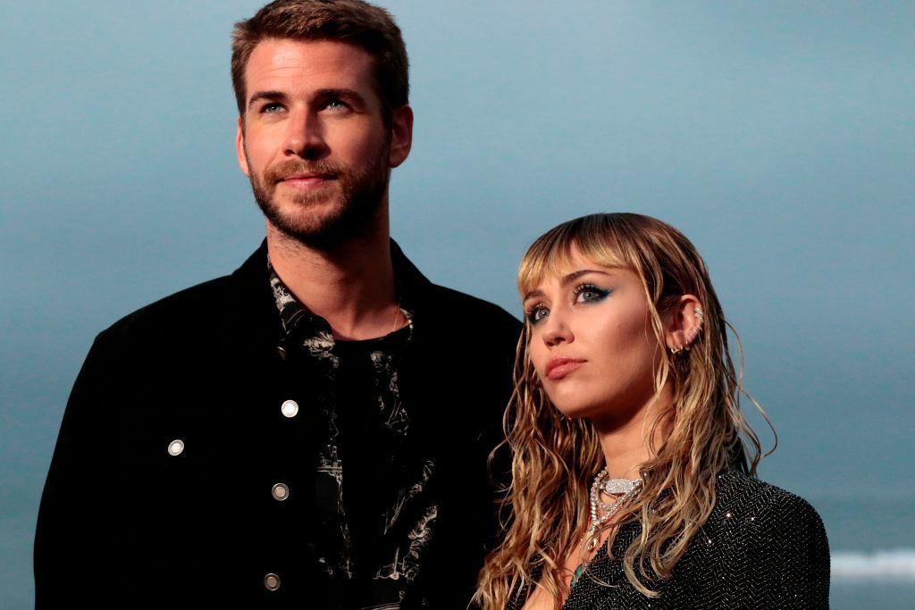 Miley Cirus y Liam