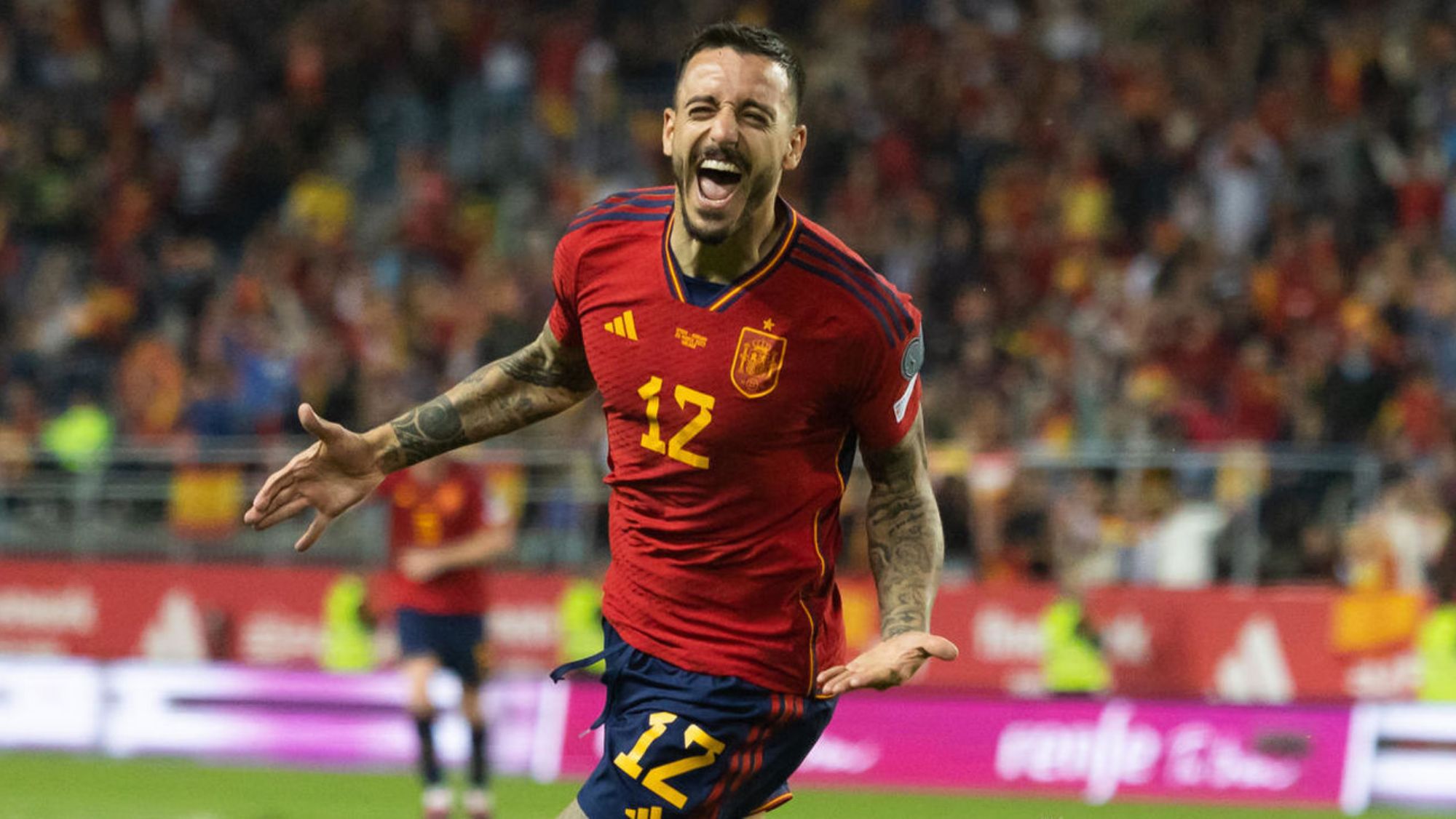 Joselu Mato no ha podido ocultar su alegría por fichar por el Real Madrid