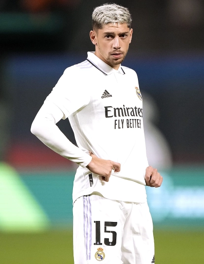 Fede Valverde con el Real Madrid Fede Valverde con el Real Madrid