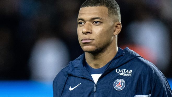 Kylian Mbappé con el PSG Kylian Mbappé con el PSG