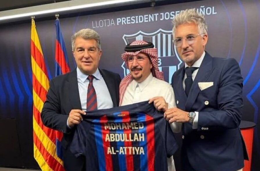 Joan Laporta busca cobijo en Qatar el presidente culé, a la desesperada, ya no sabe qué más hacer